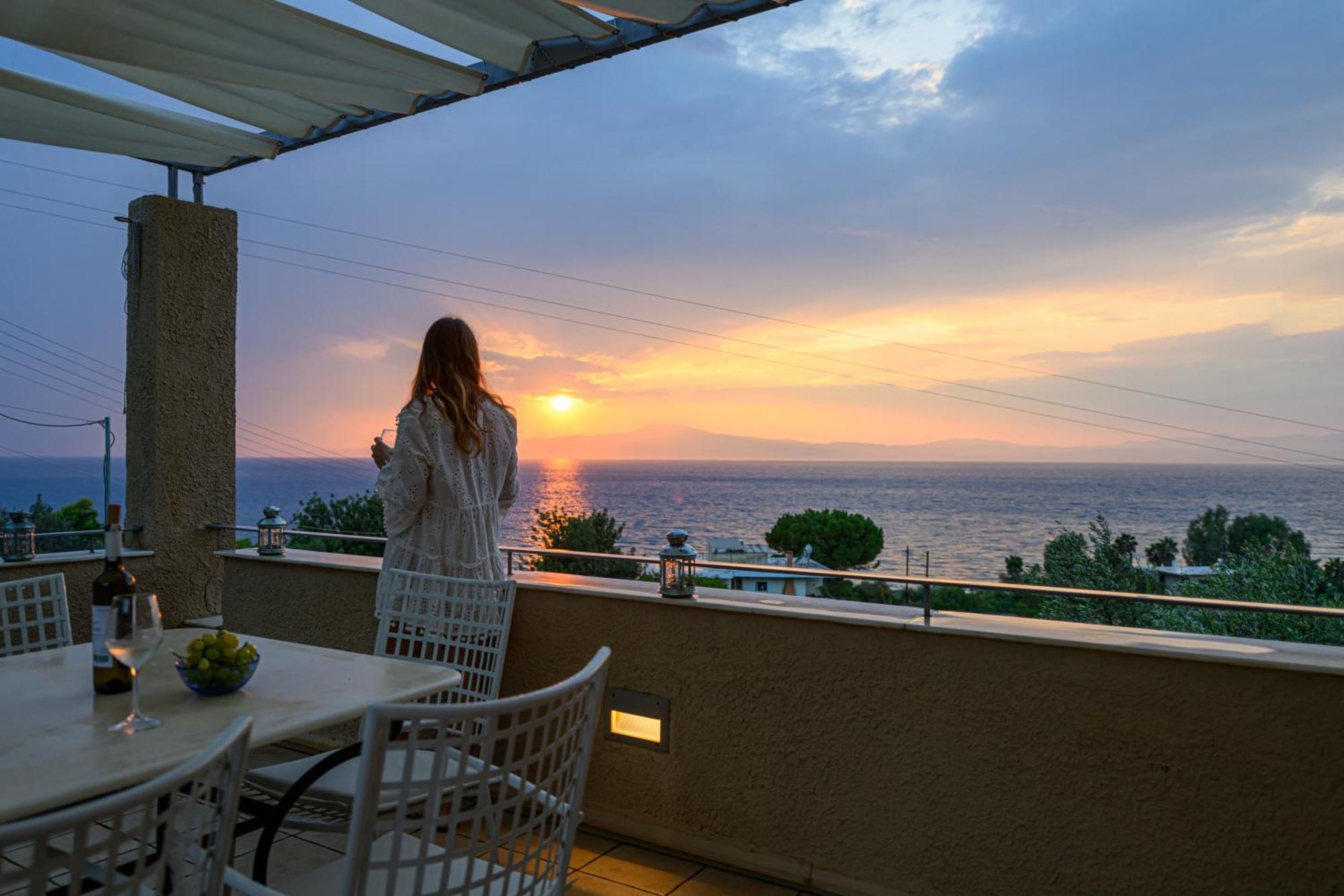 Mani Tower Villa Ακρογιάλι Εξωτερικό φωτογραφία