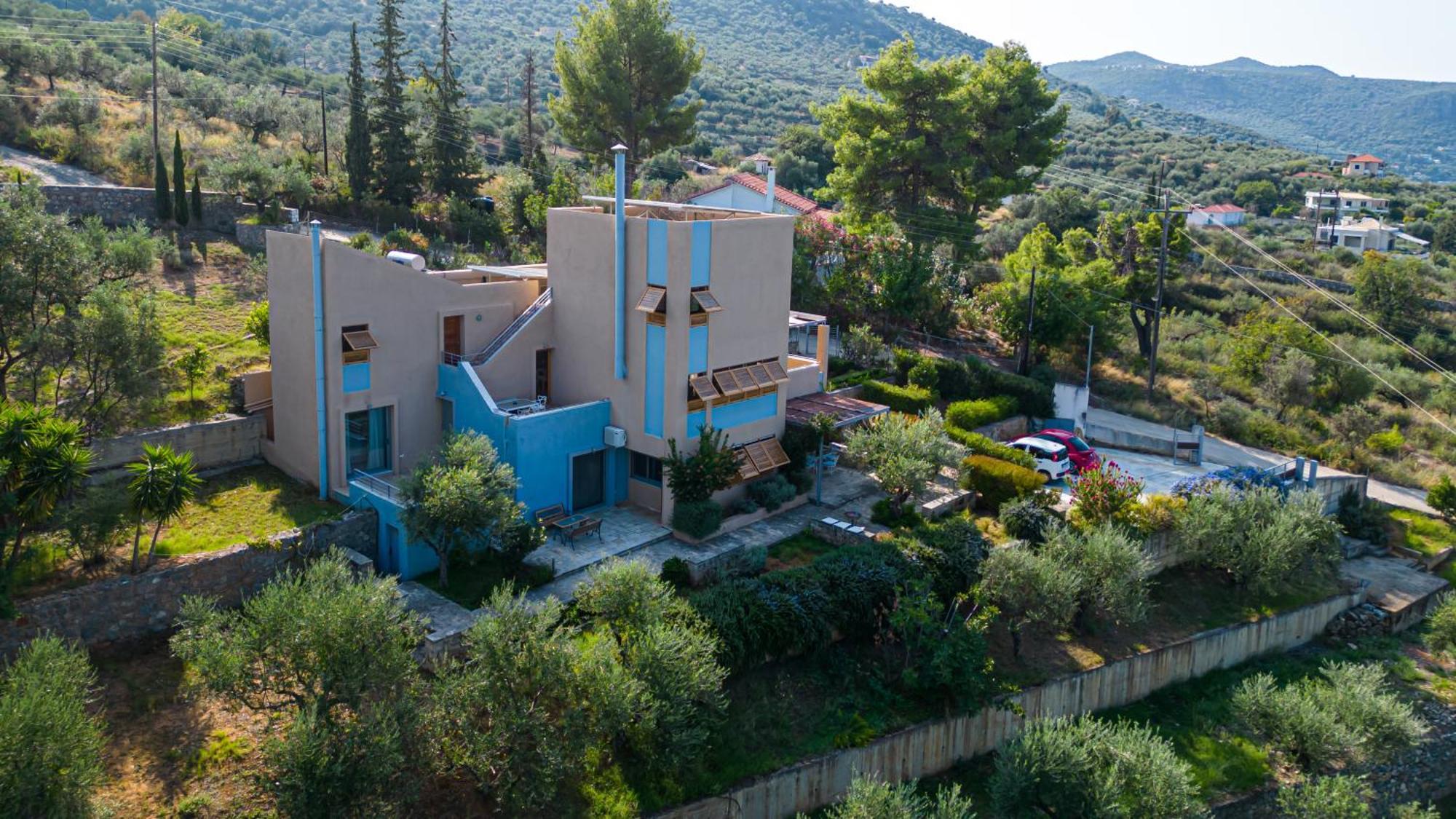 Mani Tower Villa Ακρογιάλι Εξωτερικό φωτογραφία