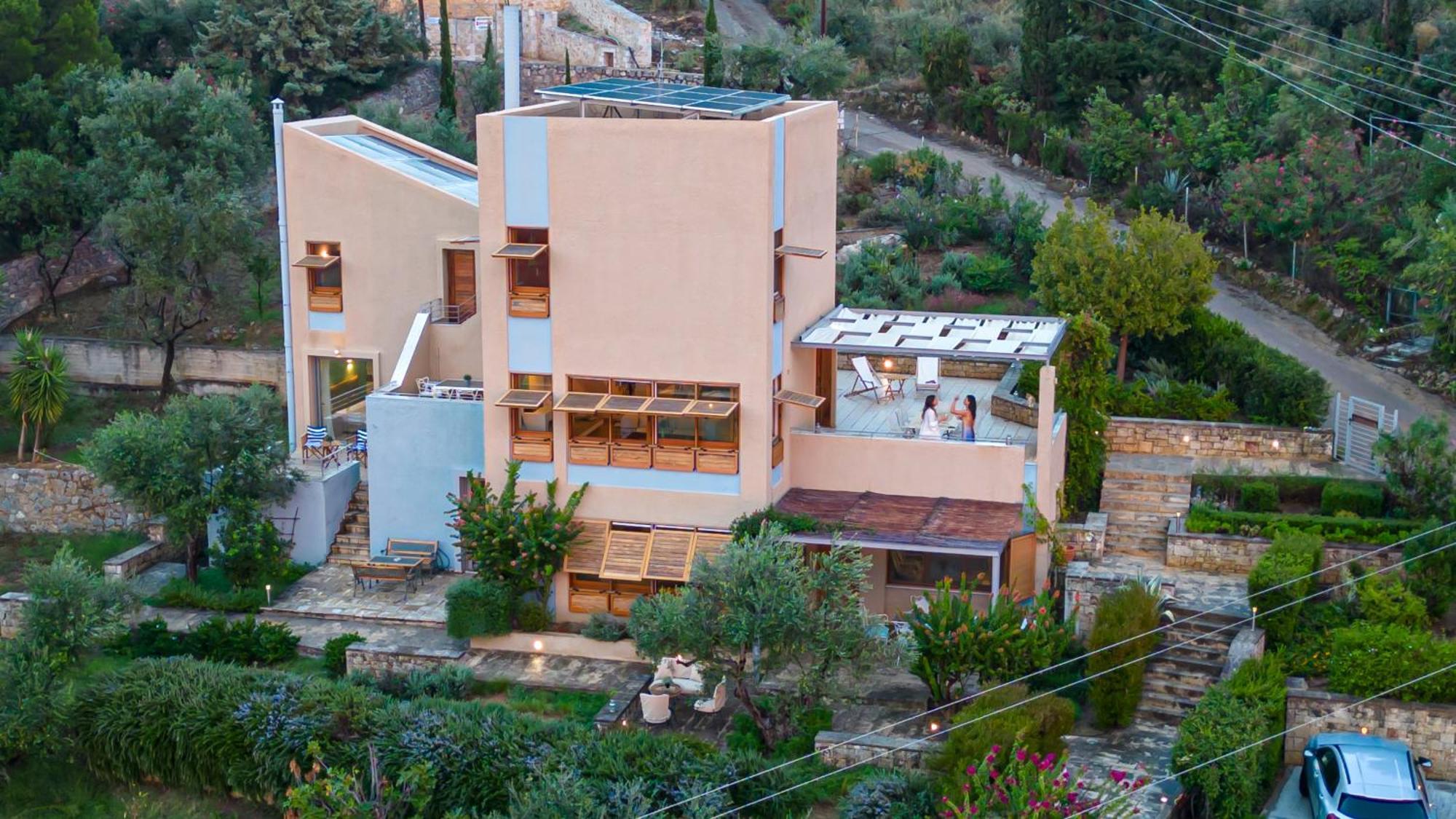 Mani Tower Villa Ακρογιάλι Εξωτερικό φωτογραφία