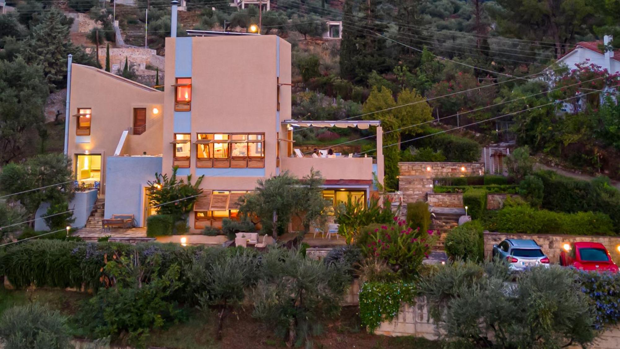 Mani Tower Villa Ακρογιάλι Εξωτερικό φωτογραφία